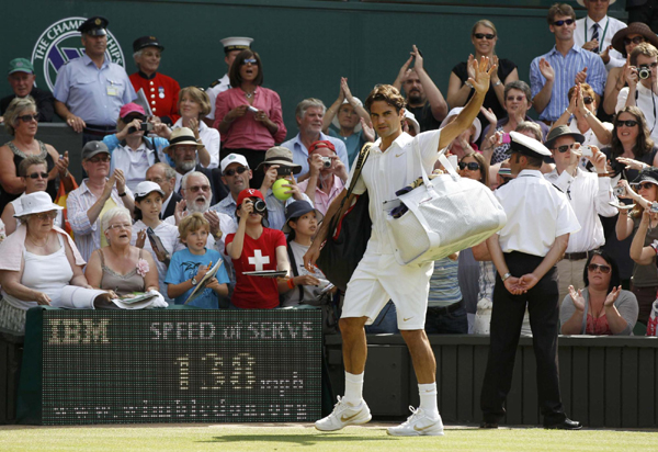 溫網：“瑞士天王”止步 三大種子晉級