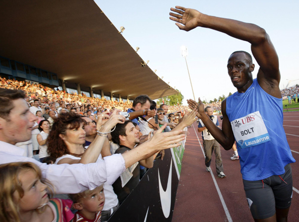 鉆石聯賽洛桑站：博爾特復出稱霸 羅伯斯奪第五冠