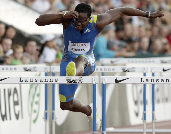 鉆石聯(lián)賽洛桑站：博爾特復(fù)出稱霸 羅伯斯奪第五冠