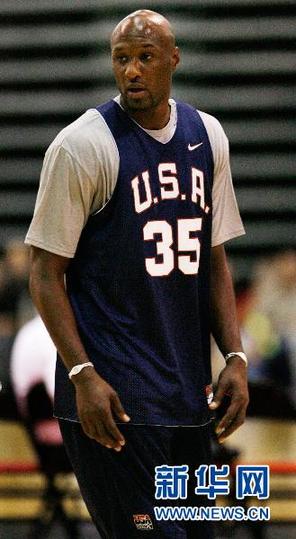 美國隊備戰(zhàn)世錦賽[組圖]