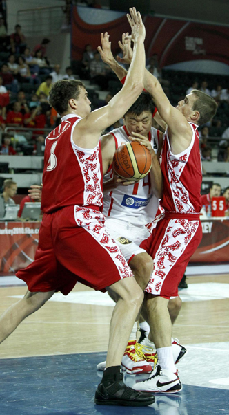 男籃世錦賽：中國隊(duì)不敵俄羅斯 出線僅存理論可能