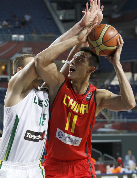 男籃世錦賽：中國隊(duì)67:78不敵立陶宛無緣八強(qiáng)