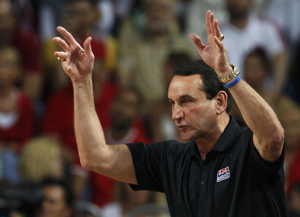 夢(mèng)九大勝土耳其 美國(guó)隊(duì)16年后重奪男籃世錦賽冠軍