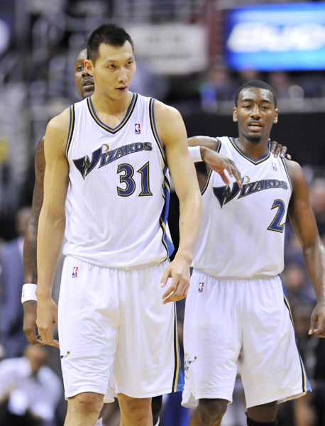 姚明傷退中國德比 易建聯(lián)13分奇才98:91力克火箭