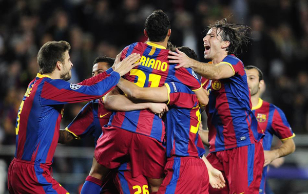 歐冠：兩大新星破門 巴薩2:0勝喀山奪八連勝