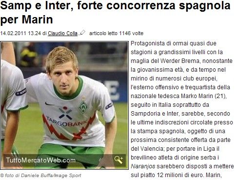 國米尤文爭購德國邊鋒 1200萬C羅替身