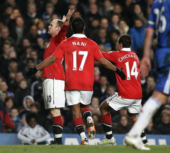 切爾西2:1逆轉曼聯