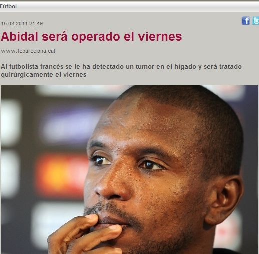 巴塞羅那官方宣布主力后衛(wèi)患肝腫瘤將做手術(shù)