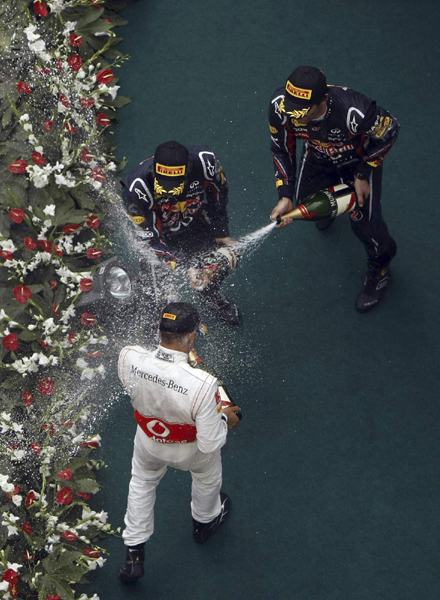 F1大獎(jiǎng)賽中國(guó)站：漢密爾頓奪冠