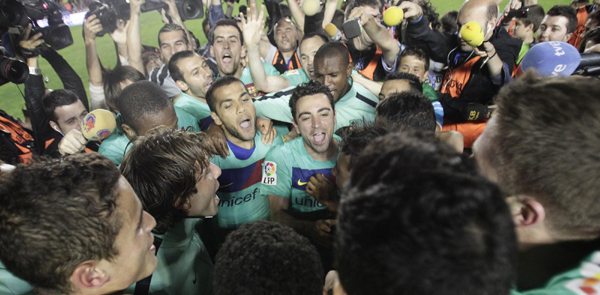 西甲：巴塞羅那提前兩輪奪冠 豪取3連冠第21次稱(chēng)王