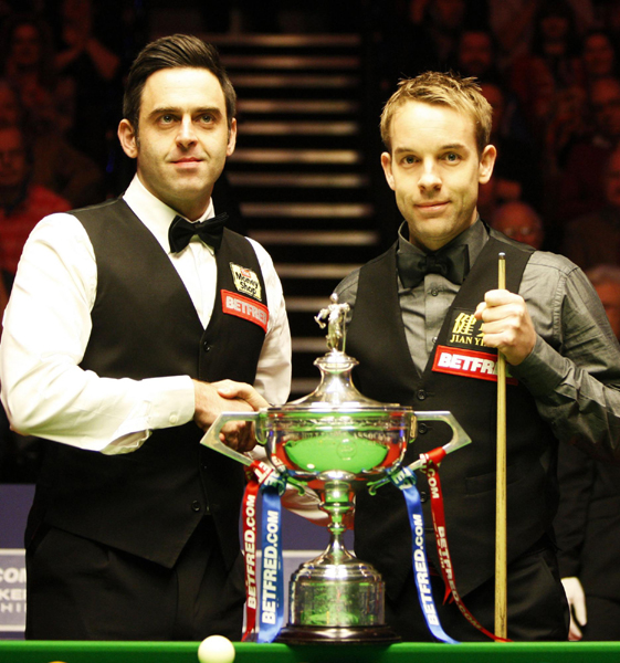 斯諾克世錦賽：奧沙利文第四次奪冠