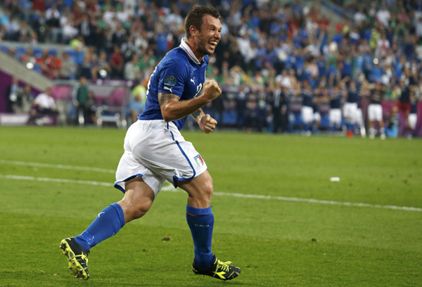 歐洲杯：巴洛特利神奇進球 意大利2:0勝愛爾蘭出線