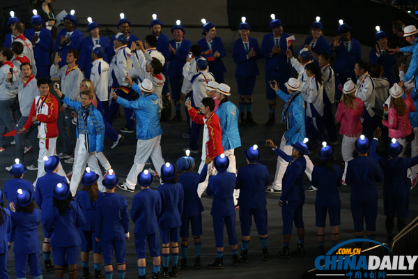 歡樂而榮耀：倫敦奧運(yùn)會(huì)閉幕