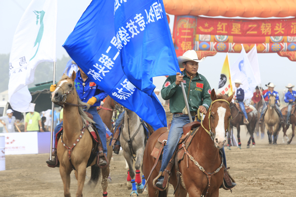 2012首站馬術(shù)繞桶巡回賽在康西草原精彩開賽