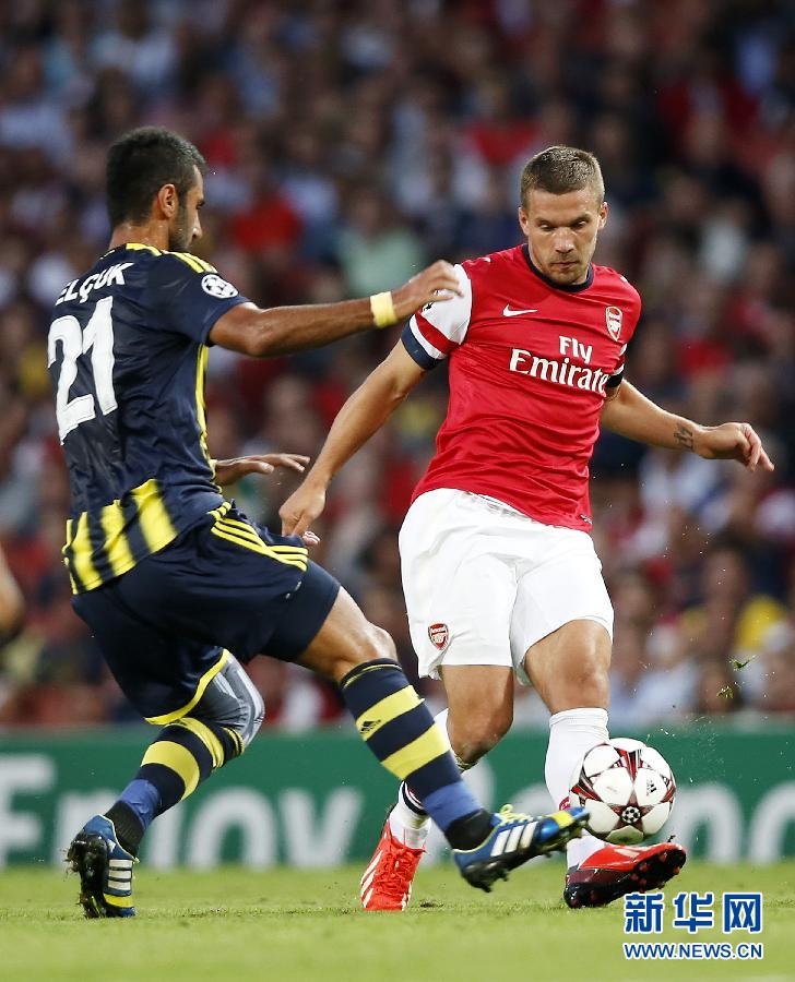 歐冠：總分5:0勝費(fèi)內(nèi)巴切 阿森納連續(xù)16年進(jìn)正賽