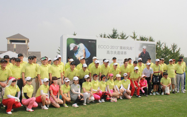 2013ECCO高爾夫邀請賽果嶺開賽<BR>眾星果嶺爭霸 ECCO成焦點