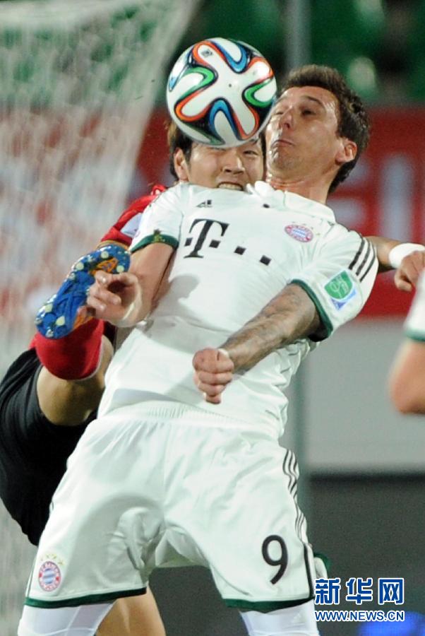 世俱杯：廣州恒大0:3負(fù)于拜仁慕尼黑
