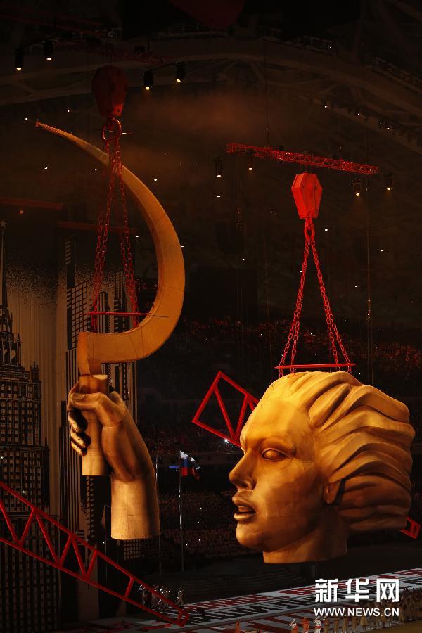 第22屆冬奧會在俄羅斯索契開幕