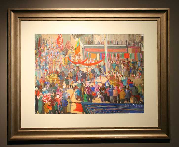 《袁運(yùn)甫20世紀(jì)60-70年代的繪畫(huà)藝術(shù)》展在京開(kāi)幕