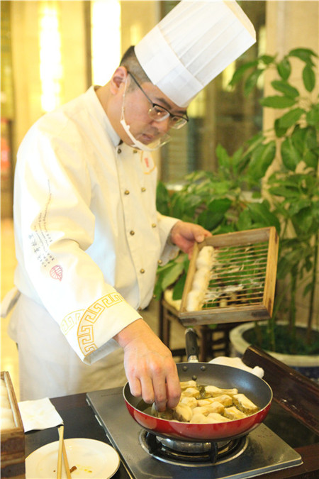 Chinese cuisine flavored by trade