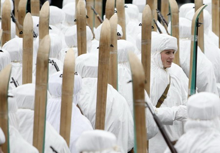 Military parade in Moscow in memory of WWII