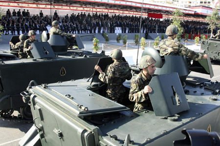 Lebanon's independence day military parade