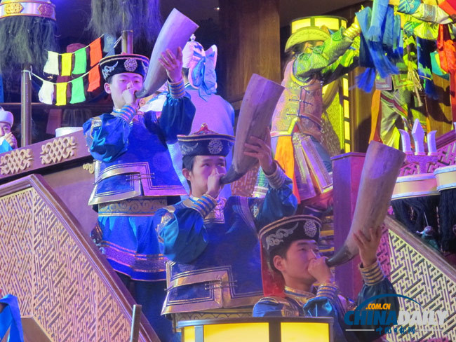 敖包會(huì)盛大開業(yè) 草原文化擺宴京城 （組圖） 