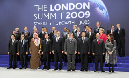 二十國(guó)集團(tuán)領(lǐng)導(dǎo)人峰會(huì)全家福(圖)