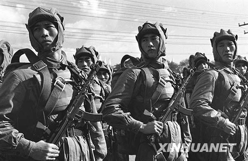 1953年：志愿軍凱旋觀禮