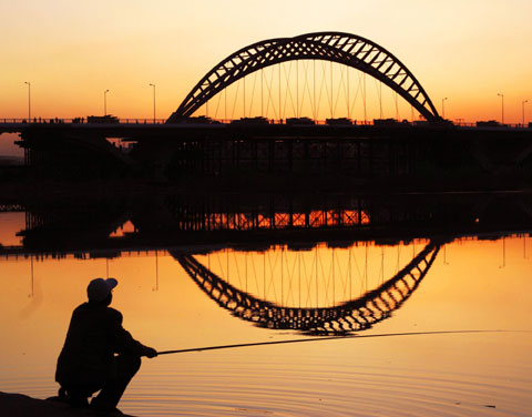 洛陽瀛洲大橋通車