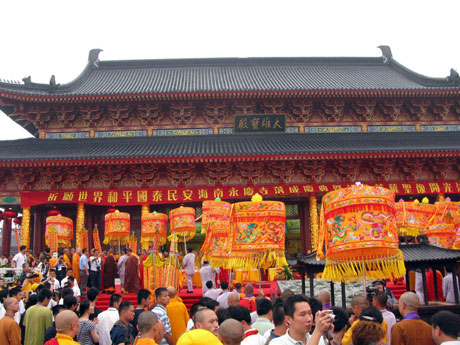 海南澄邁永慶寺舉行開光法會