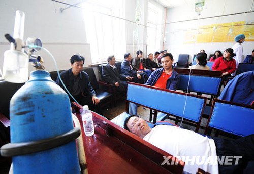 吉林市161人接觸不明氣體入院治療（組圖）