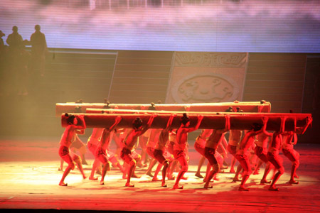 大型原創舞劇《孔子》與觀眾見面(組圖)