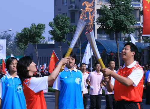 全運會火炬傳遞結束 主火炬16日晚點燃[圖]