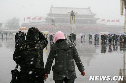 北京受降雪影響部分航班延誤 已啟動應急預案